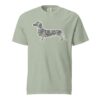 Botanical Pup Doxie Dachshund Shirt 1
