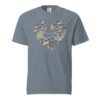 Botanical Pup Heart Dachshund Unisex Shirt 2