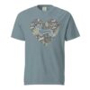 Botanical Pup Heart Dachshund Unisex Shirt 4
