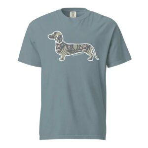 Dachshund Botanical Pup Doxie Shirt 1