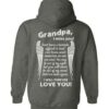 Grandpa I Miss You Hoodie Shirt 4