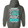 Grandpa Your Life Was A Blessing Hoodies 1