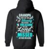 Grandpa Your Life Was A Blessing Hoodies 2