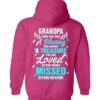 Grandpa Your Life Was A Blessing Hoodies 4