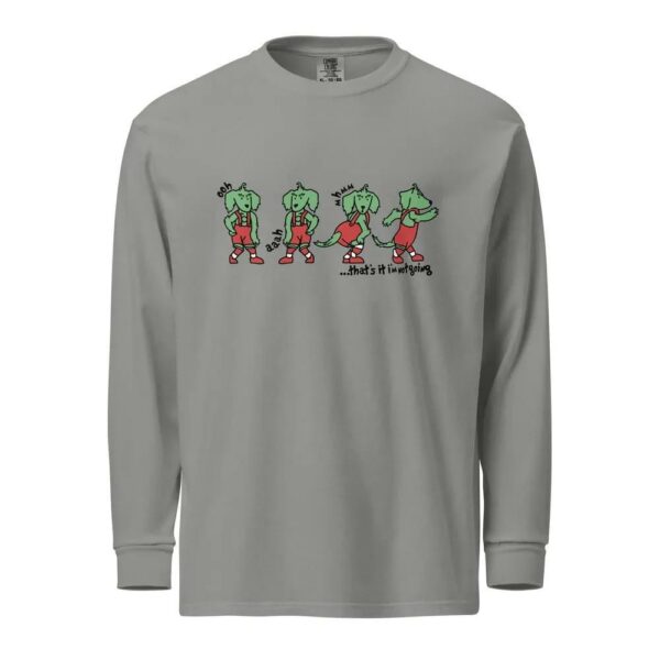 Weenville Thats It Im Not Going Dachshund Grinch Long Sleeve Shirt 2