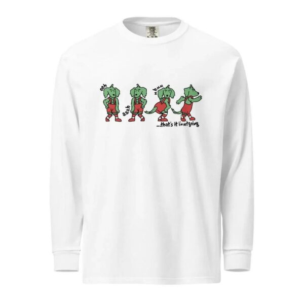 Weenville Thats It Im Not Going Dachshund Grinch Long Sleeve Shirt 4